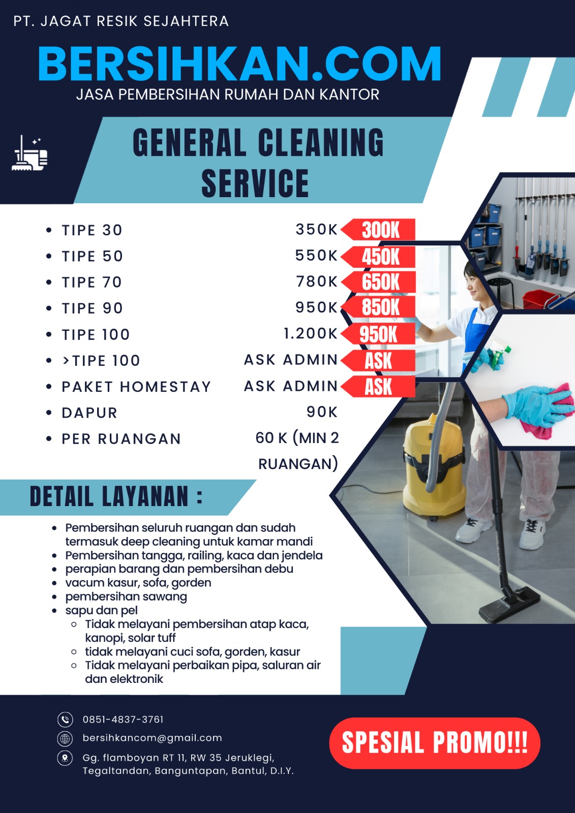 Harga Layanan