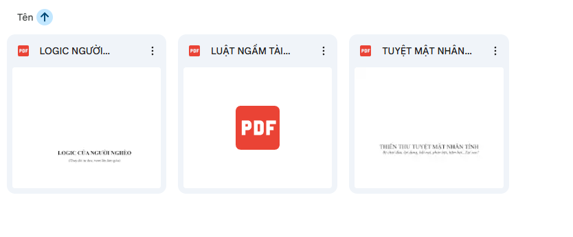 ➜ TỔNG HỢP TẤT CẢ CÁC TÀI LIỆU 