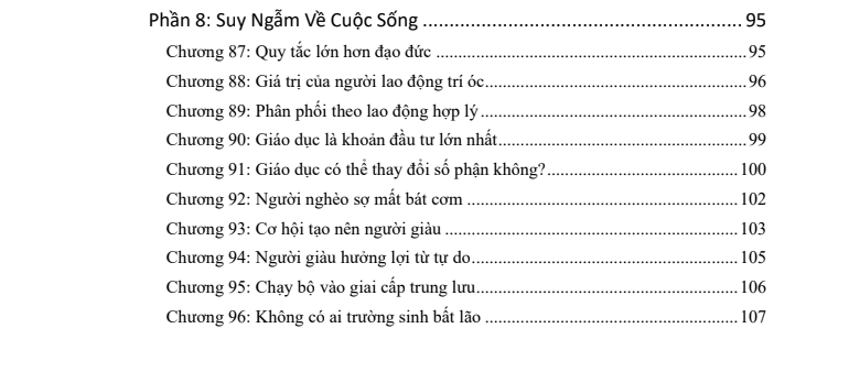 LOGIC CỦA NGƯỜI NGHÈO
