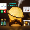 Máy Xông Tinh Dầu Hình Mặt Trăng