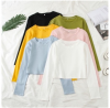 43.sweater Crop Basic