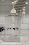 Syrup Plastic Pump Bottle