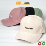 Mũ lưỡi trai Memorie phong cách Ulzzang có 4 màu