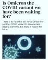 COVID variant we have been waiting for?