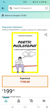 BUY Poetic philosophy