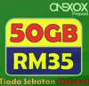 3) Cara Melanggan Plan Prepaid 50GB Melalui Apps Black