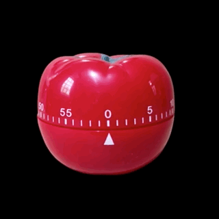 Distraction free pomodoro timer