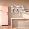 We found the best appliance to add colour to your kitchen