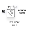 Hand Drawn Notion Icons Vol.4