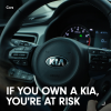 If you own a Kia, you're at risk