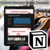 NEW | Fashion Manager Bundle | Notion Bundle