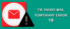 How To Fix Yahoo Mail Temporary Error 19