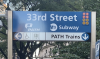 🎥 Mit der Path Train on der Ecke 32te / 6th nach NJ