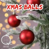 Red Christmas Balls