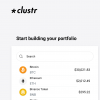 Clustr.io - crypto portfolio tool