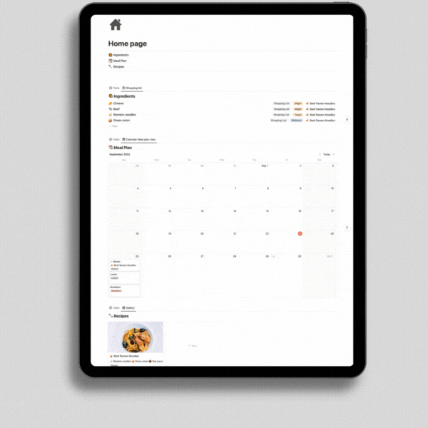 Meal Planner