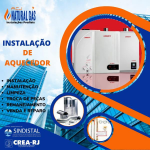 Instalação de (Aquecedor/fogão)