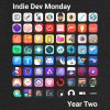 Indie Dev Monday Year 2 “Rainbow Sort” Tee designed by me