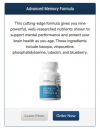 Advanced Memory Formula Benefits