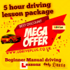 BEGINNER DRIVING LESSONS 30% OFF