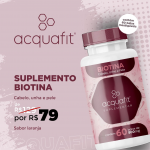 Biotina 60 Capsulas - Acquafit