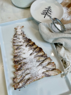 Chocolate Christmas Tree Pastry