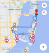 🗺️ OliDayTour Miami: Collins Hotel, Southbeach …. Mit Bus, zu Fuß und per Uber! Der perfekte Tag 🏖️🌊