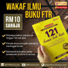 WAKAF biayai ilmu FTR kepada yang memerlukan.