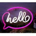 Luminária NEON Shopee