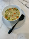 Creamy Chicken Tortellini Soup