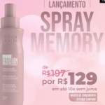 Spray Memory Protect e Control 150ml - Fashion Gold - Promoção
