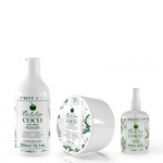 Combo Shampoo 300ml + Máscara Polpa de Coco Verde 200g + Elixir de Coco 60ml - Terra Coco