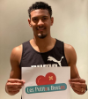 Soutien de notre parrain Sébastien Haller