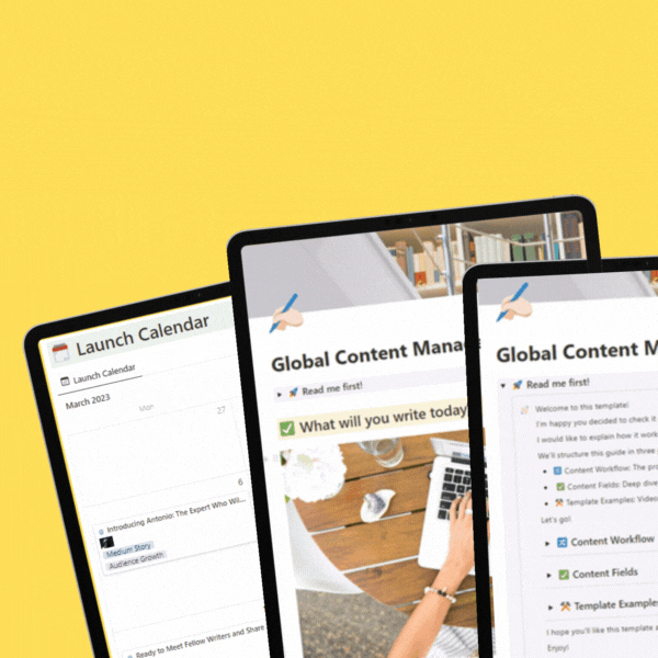 The Global Content Manager