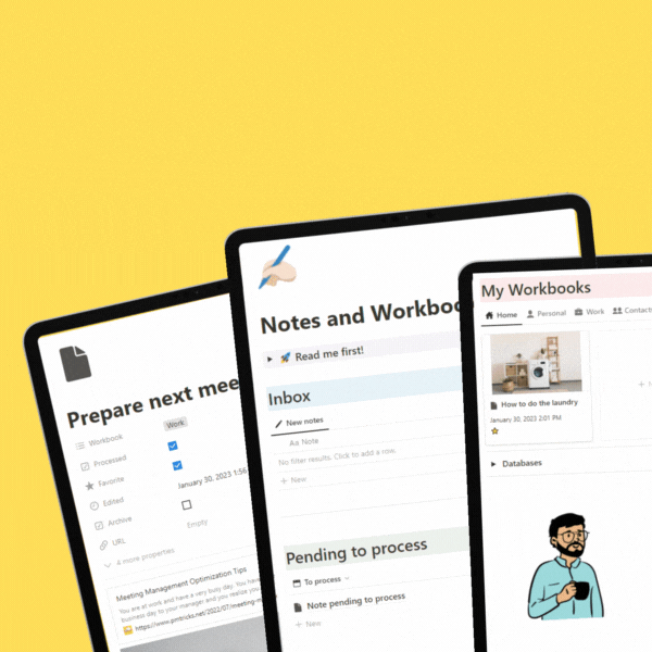 Notes and Workbook Control Center Plus One Consultancy Call
