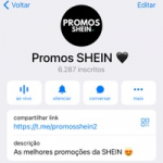 Grupo de Promos da Shein 🖤