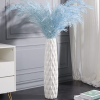 White Ceramic Floor Vase, GDSZJLJ 24" Tall Decorative Large Flower Vases for Living Room, Modern Home Décor, Table Centerpieces, Shelf, Dried Flower, Pampas Grass