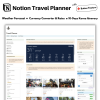 Notion Travel Planner