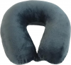 Roll over image to zoom in        World's Best Feather Soft Microfiber Neck Pillow, Adult, Charcoal