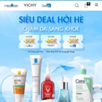 Deal hời La Roche Posay & Vichy & Cerave