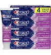 Crest 3D White Toothpaste, Advanced Luminous Mint, Teeth Whitening Toothpaste, 3.7 Oz (Pack of 4)