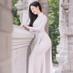 Áo Dài Học Sinh, Sinh Viên Lụa, 2 Tà