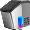 GE Profile Opal 1.0 Nugget Ice Maker| Countertop Pebble Ice Maker | Portable Ice Machine Makes up to 34 lbs. of Ice Per Day | Stainless Steel Finish