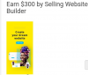 Earn $300 by selling website builder