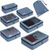 Vicloon Luggage Organizer, Large Cube Bags and Storage Bags, Travel, for Dry Clothes, Underwear, Cosmetics and other Accessories.