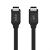 Belkin USB 4 Cable, 2.6ft (0.8m) USB IF Certified with Power Delivery up to 100W, 40 Gbps Data Transfer Speed and Backwards Compatible with Thunderbolt 3, USB 3.2, and More