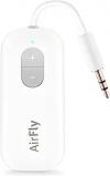 Twelve South AirFly SE, Bluetooth Wireless Audio Transmitter for AirPods/Wireless or Noise-Cancelling Headphones Use with Any 3.5 mm Audio Jack on Airplanes, Gym Equipment or iPad/Tablets