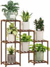 Wood Plant Shelf