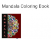 Mandala coloring book