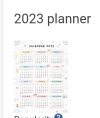 2023 planner